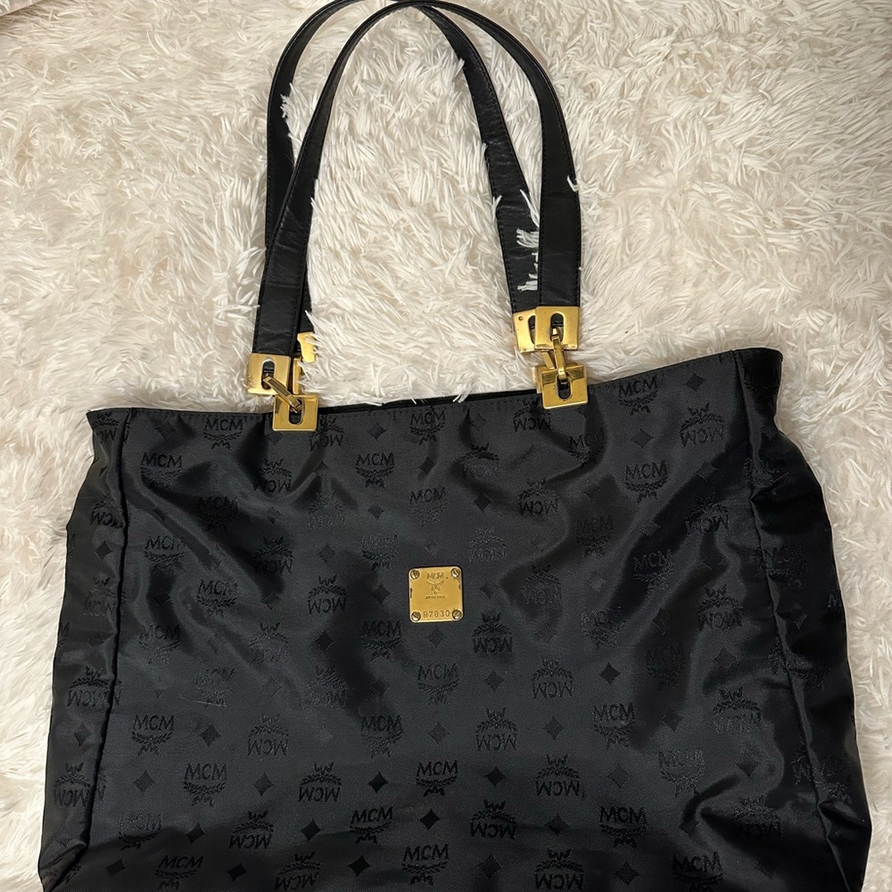 MCM canvas tote